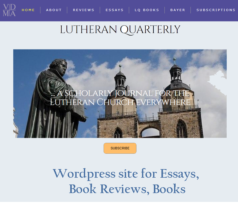 Lutheran Quarterly